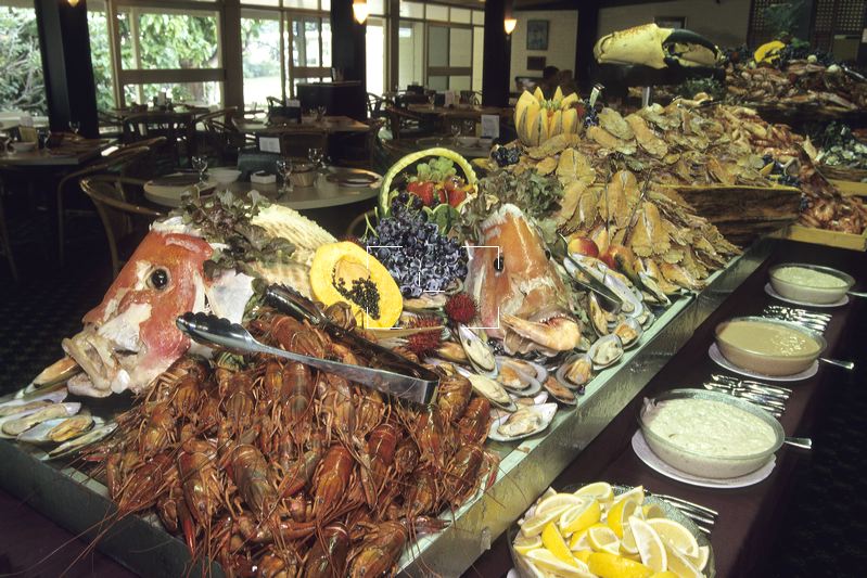 Australia Queensland Seafood Buffet at Heron Island Resort AUQLD