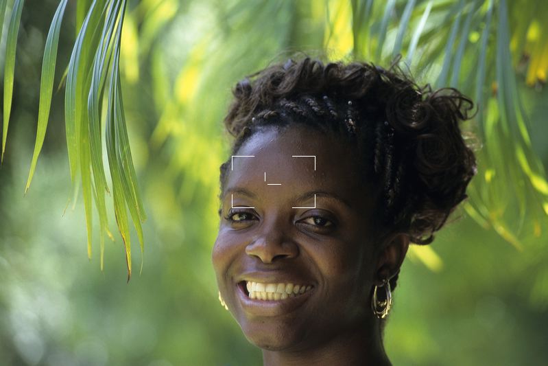 Barbados Happy Bajan Woman Bb 0052 Tif