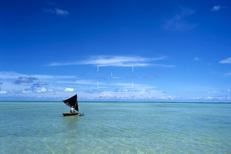 Kiribati & Tuvalu Sailing Canoe in Tarawa Lagoon KI0017.tif