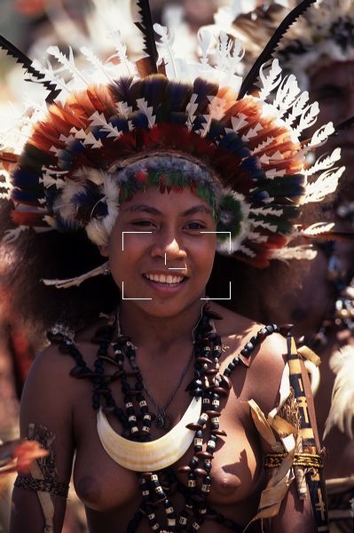 Papua New Guinea | Papua New Guinean of Daroa Komana Tribe | PG-0023.tif
